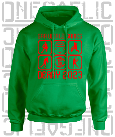 GAA World Games 2023 Hoodie - Adult