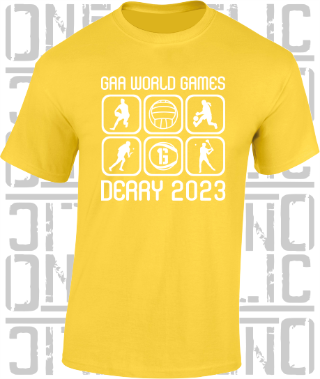 GAA World Games 2023 T-Shirt - Adult