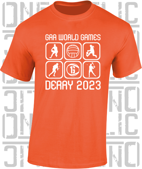 GAA World Games 2023 T-Shirt - Adult