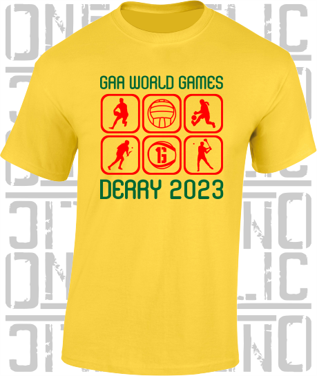 GAA World Games 2023 T-Shirt - Adult