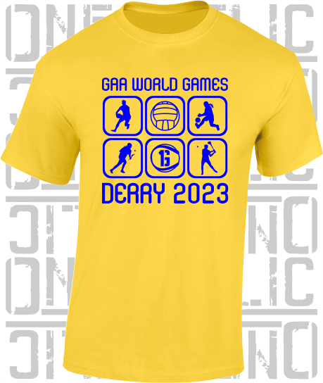 GAA World Games 2023 T-Shirt - Adult