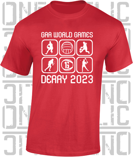 GAA World Games 2023 T-Shirt - Adult