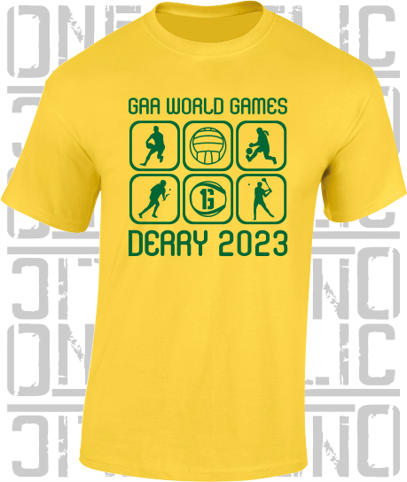 GAA World Games 2023 T-Shirt - Adult