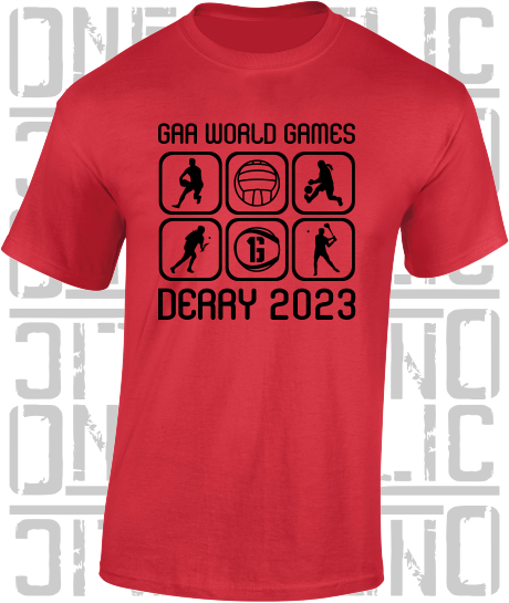 GAA World Games 2023 T-Shirt - Adult