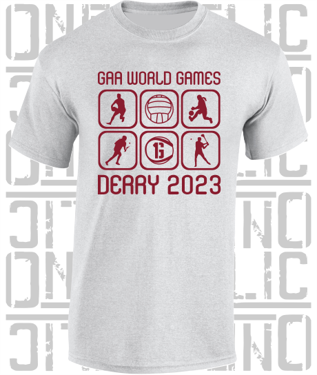 GAA World Games 2023 T-Shirt - Adult