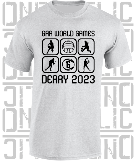 GAA World Games 2023 T-Shirt - Adult