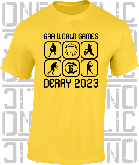 GAA World Games 2023 T-Shirt - Adult