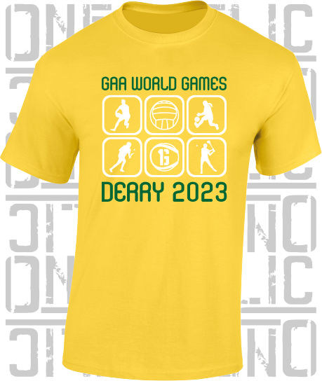 GAA World Games 2023 T-Shirt - Adult