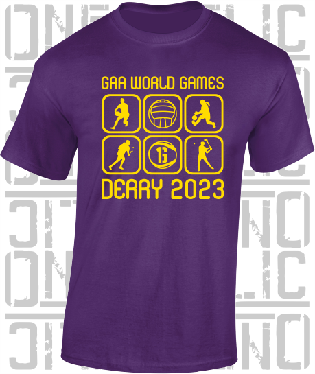 GAA World Games 2023 T-Shirt - Adult