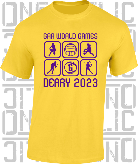 GAA World Games 2023 T-Shirt - Adult