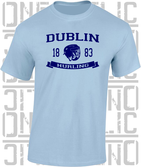 Hurling Helmet T-Shirt - Kids - All Counties Available