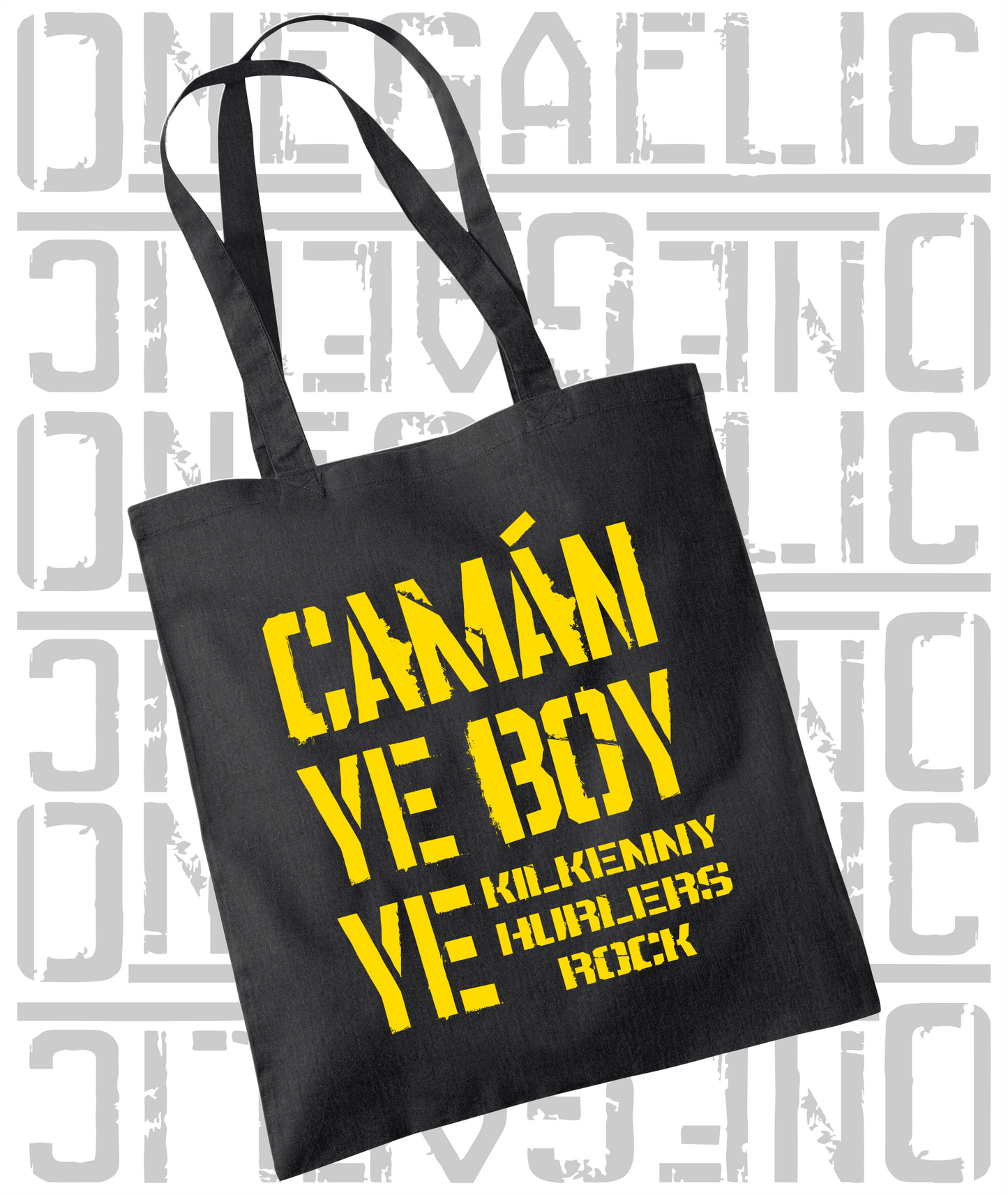 Camán Ye Boy Ye - Hurling Tote Bag - All Irish Counties Available
