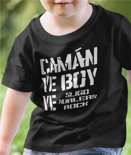 Camán Ye Boy Ye, Hurling T-Shirt- Kids - All Counties Available