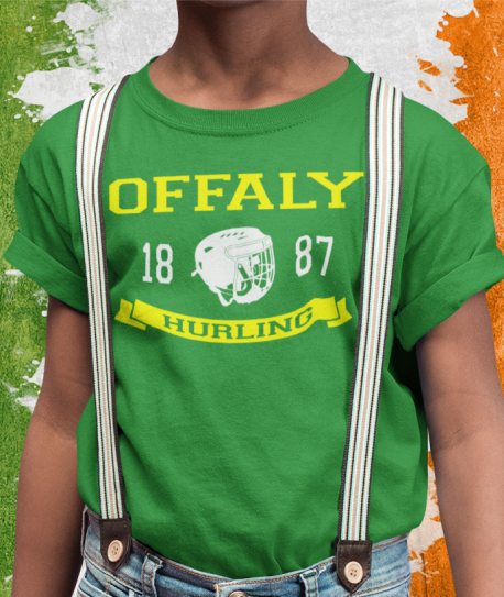 Hurling Helmet T-Shirt - Kids - All Counties Available