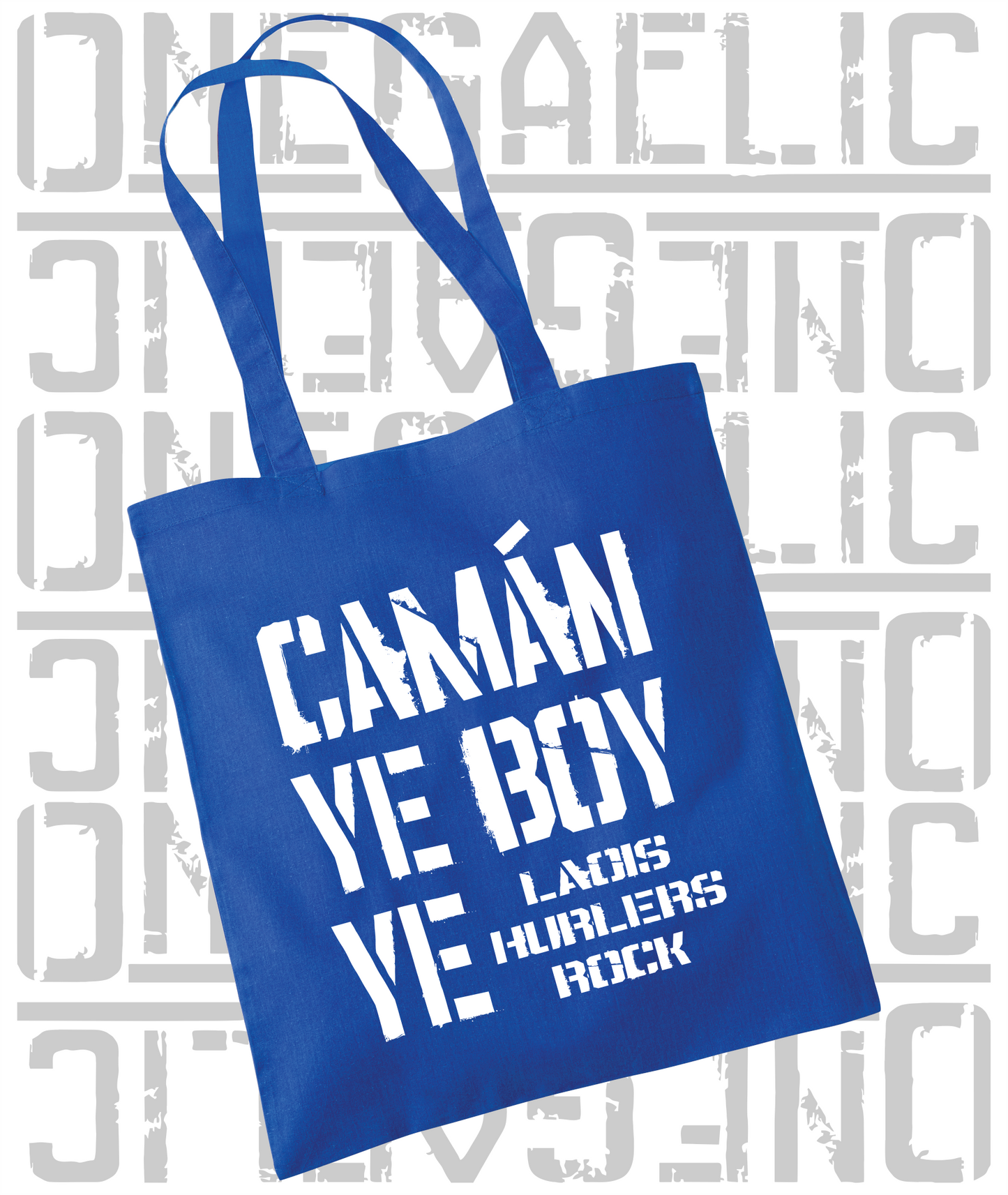 Camán Ye Boy Ye - Hurling Tote Bag - All Irish Counties Available