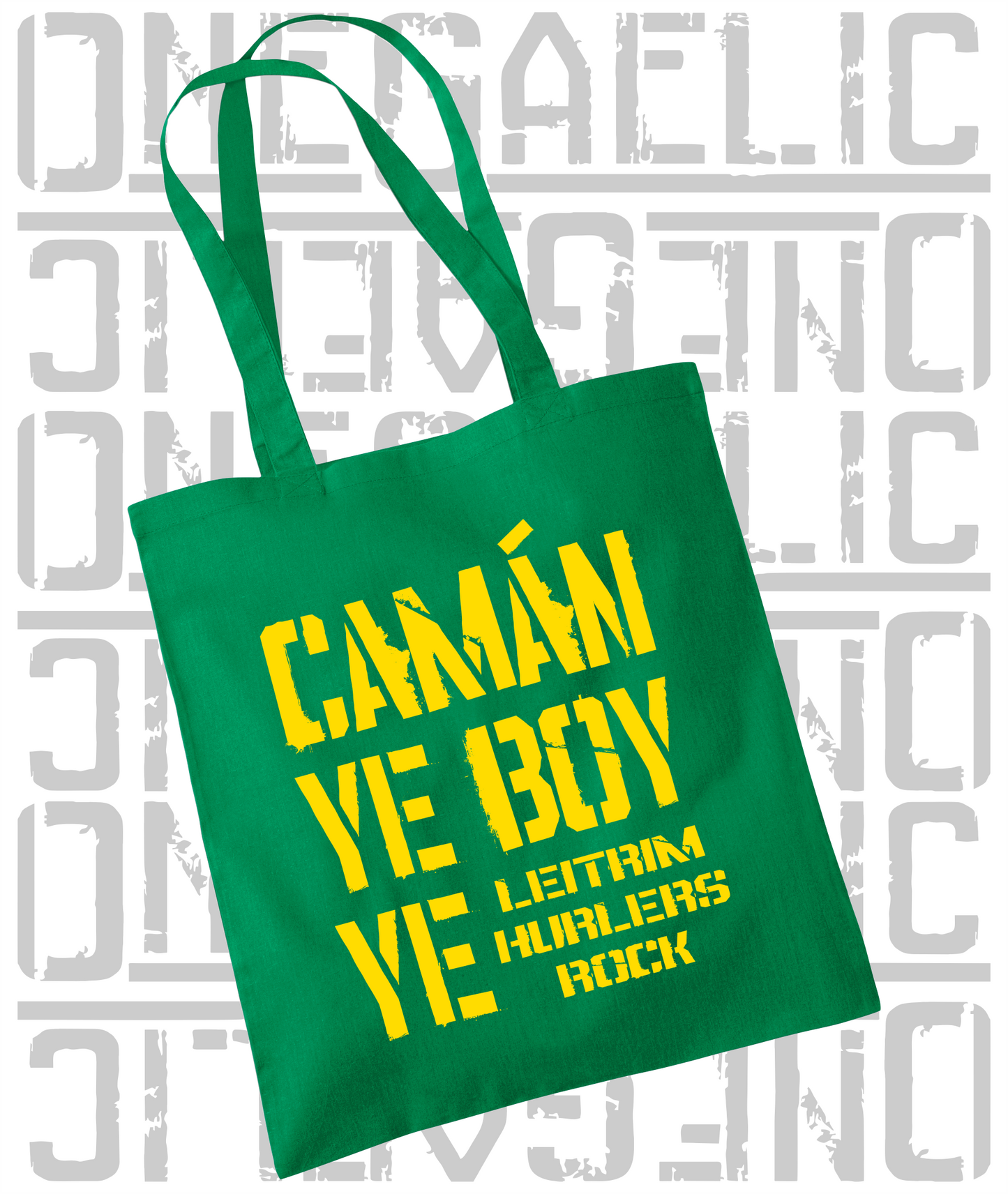Camán Ye Boy Ye - Hurling Tote Bag - All Irish Counties Available