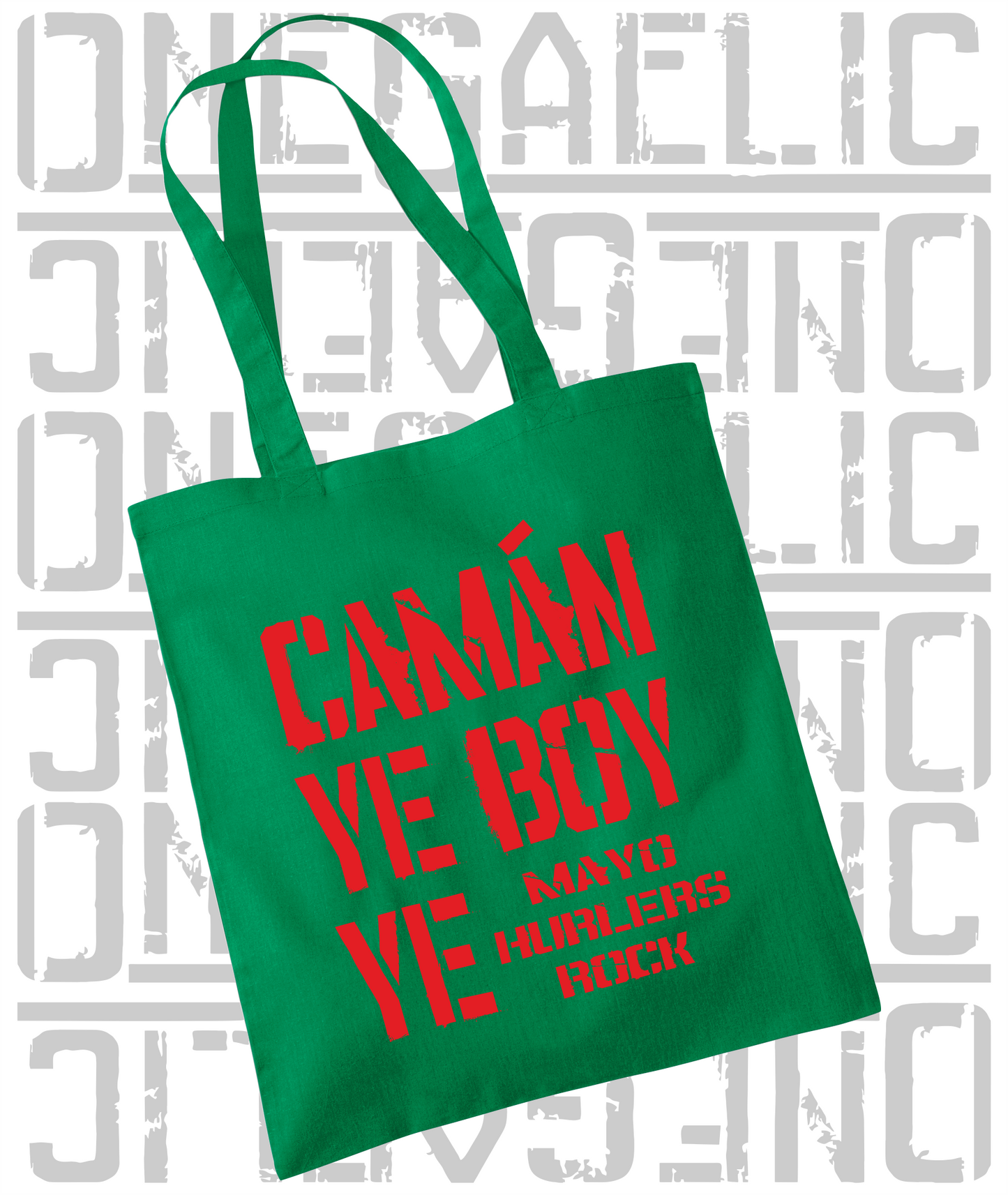 Camán Ye Boy Ye - Hurling Tote Bag - All Irish Counties Available