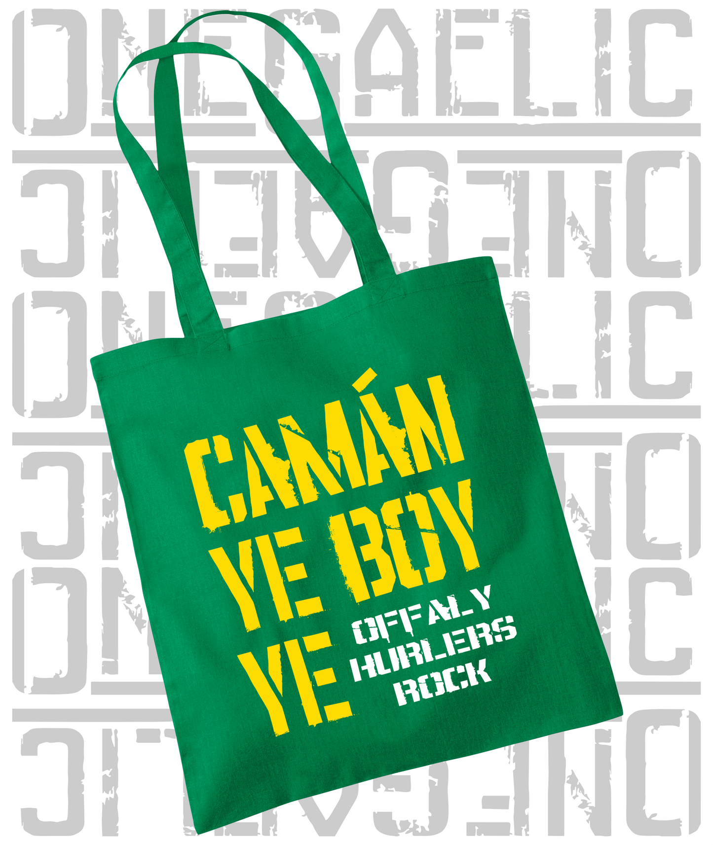 Camán Ye Boy Ye - Hurling Tote Bag - All Irish Counties Available