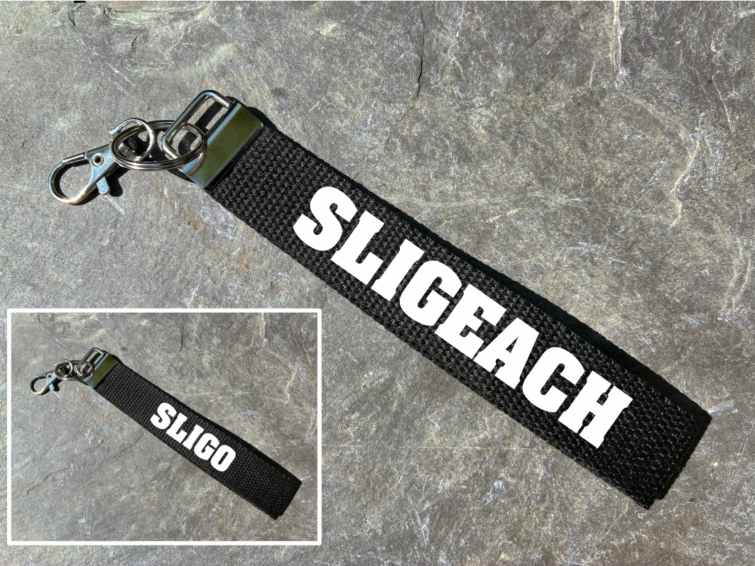 County Colours Gaelic Games Wristlet/Keyring/Keyfob - GAA - Hurling, Camogie, Football, Ladies Football & Handball. Wrist Lanyard.