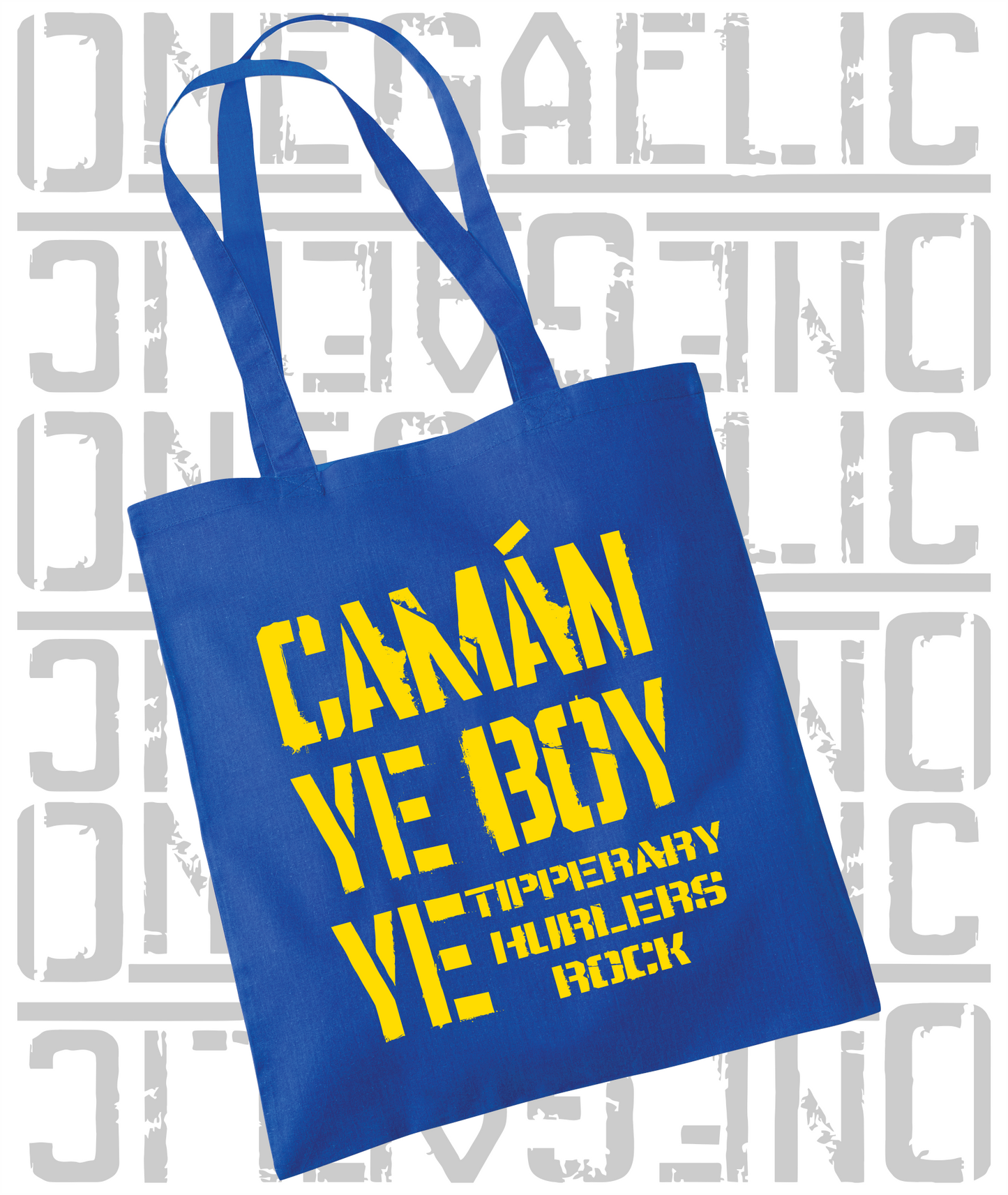 Camán Ye Boy Ye - Hurling Tote Bag - All Irish Counties Available