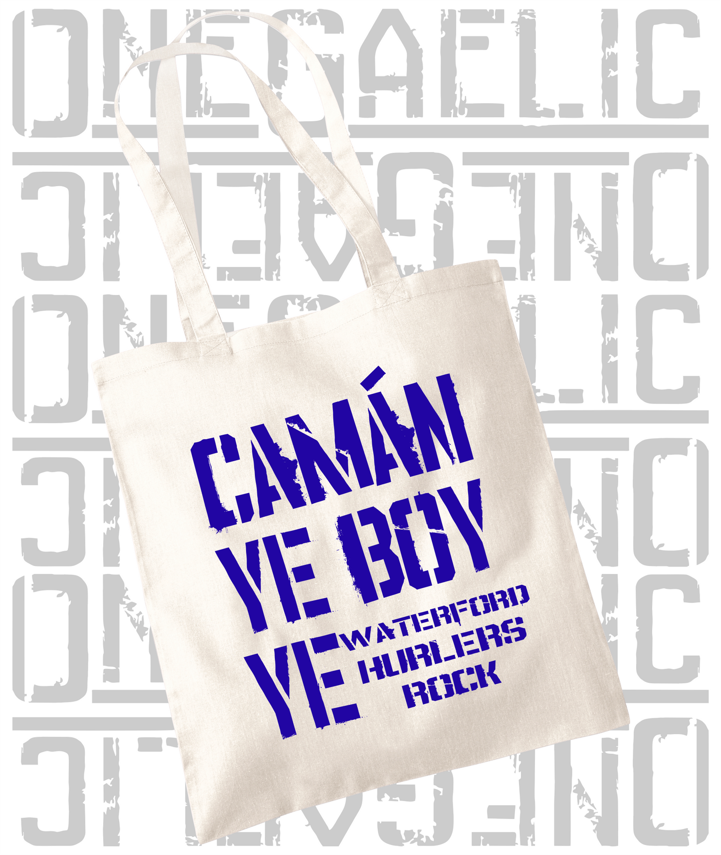 Camán Ye Boy Ye - Hurling Tote Bag - All Irish Counties Available