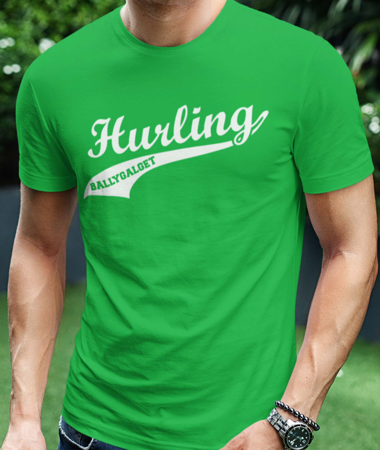 Ballygalget, Co. Down, Hurling Swash T-Shirt - Adult