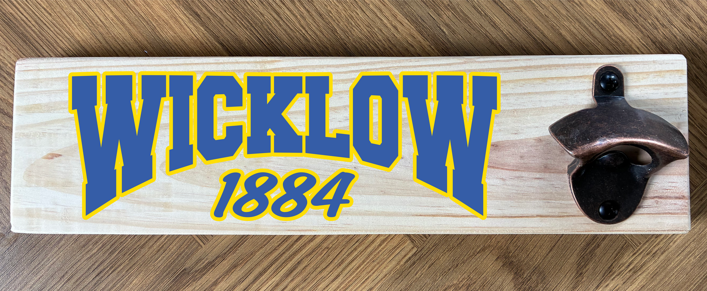 County/Club Wooden Wall Mounted Bottle Opener (made from reclaimed pallet wood) Gaelic Games