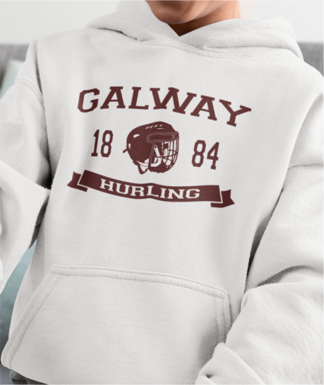 Hurling Helmet Hoodie - Kids - All Counties Available