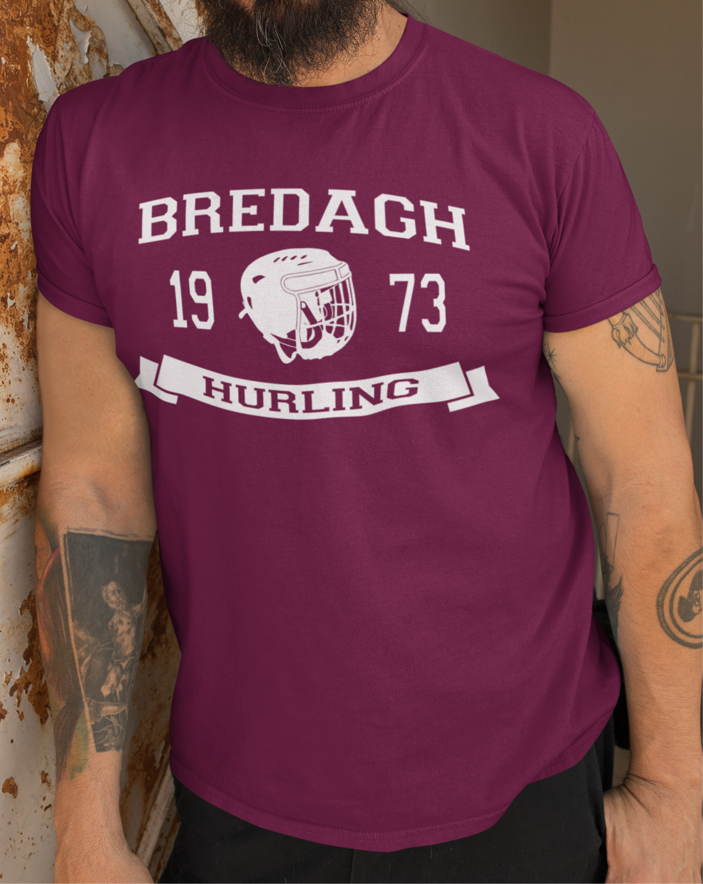 Bredagh, Co. Down, Hurling Helmet T-Shirt - Adult
