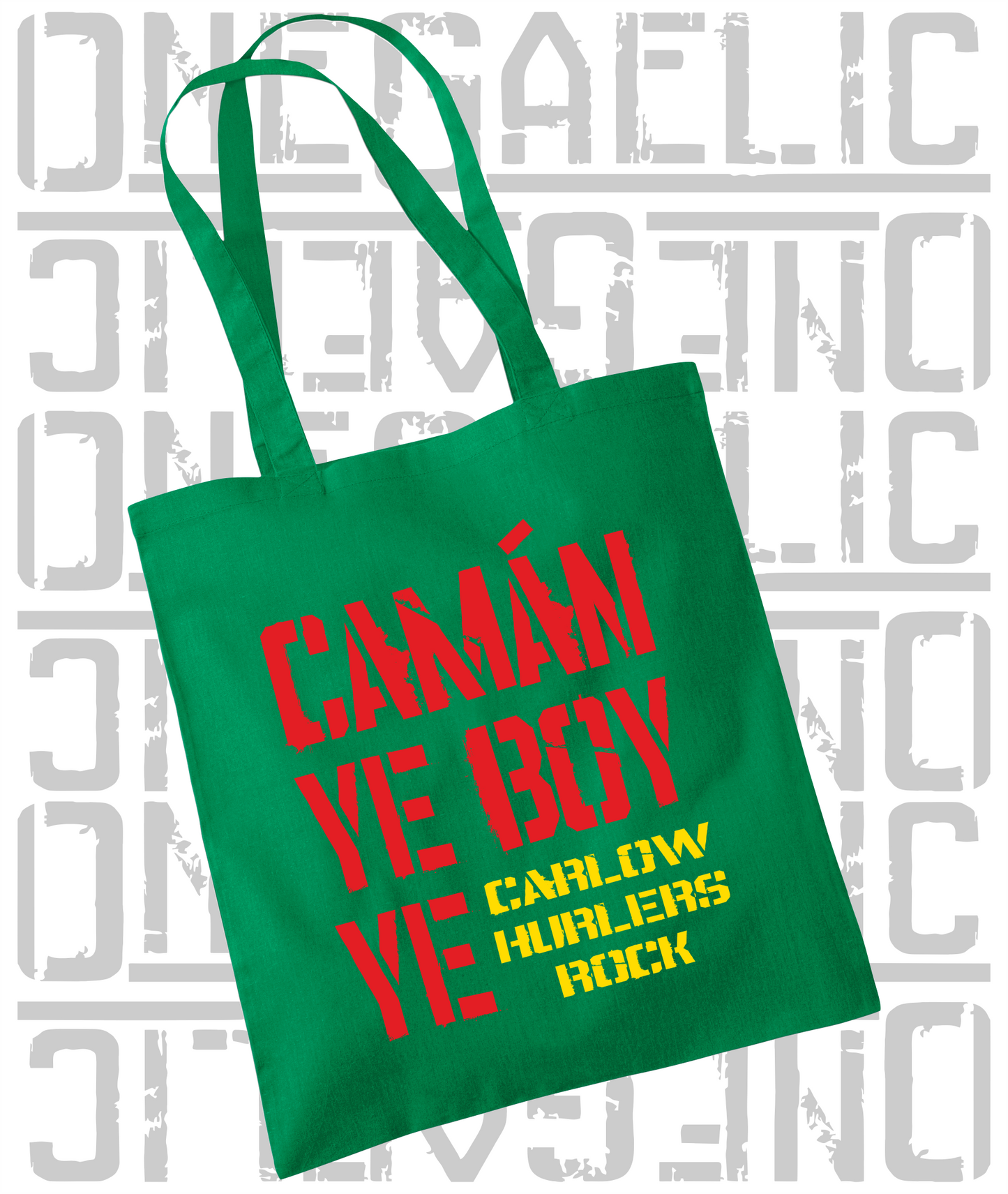Camán Ye Boy Ye - Hurling Tote Bag - All Irish Counties Available