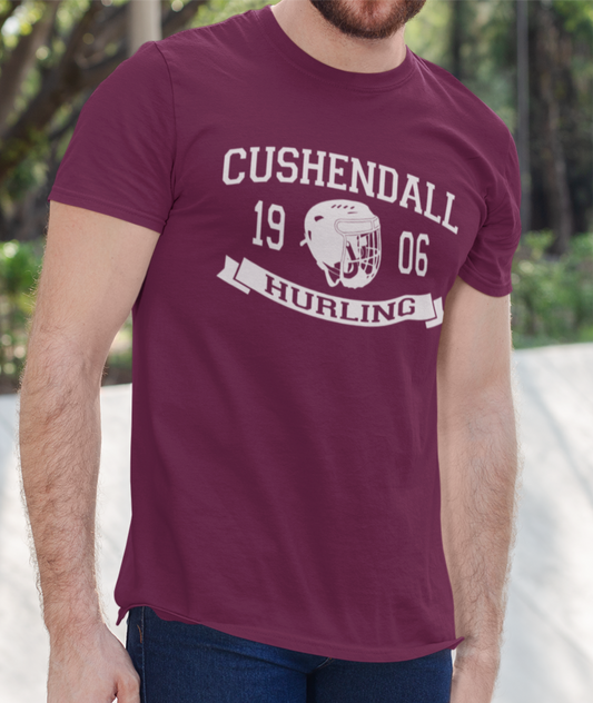 Cushendall, Co. Antrim, Hurling Helmet T-Shirt - Adult