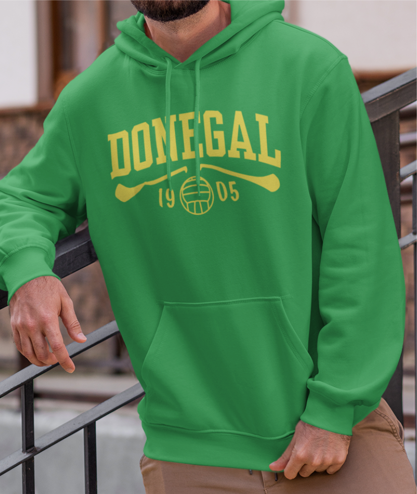 Donegal Gaelic Games Hoodie - Adult - Hurling, Camogie, Football, Ladies Football