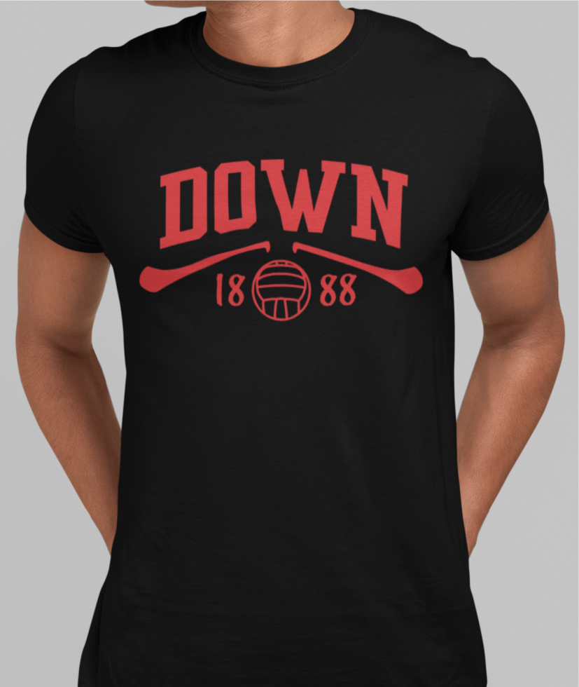 Down Gaelic Games T-Shirt - Adult - Hurling, Camogie, Football, Ladies Football