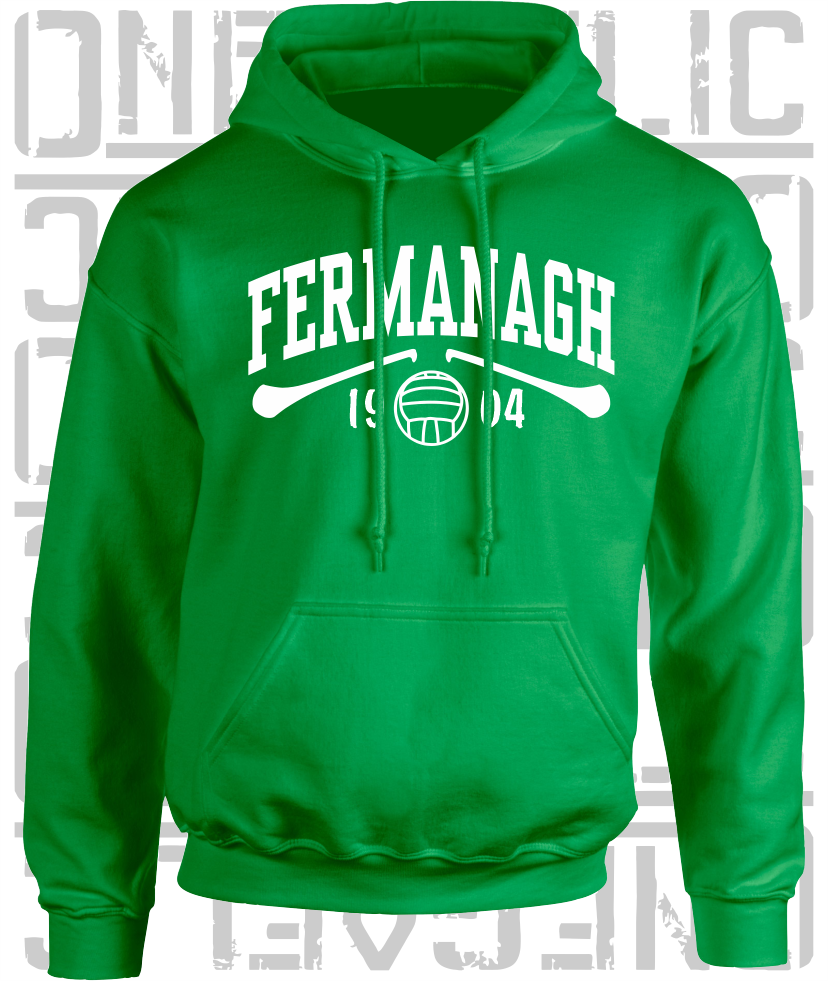 Fermanagh Gaelic Games Hoodie - Adult - Hurling, Camogie, Football, Ladies Football