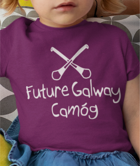 Future Camóg Baby/Toddler/Kids T-Shirt - Camogie - All Counties Available