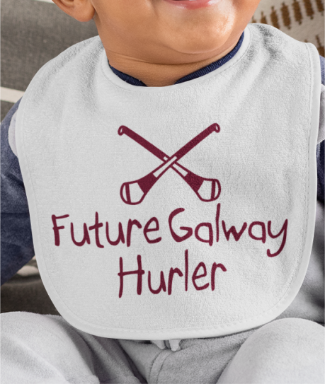 Future Hurler Baby Bib - Hurling - All Counties Available