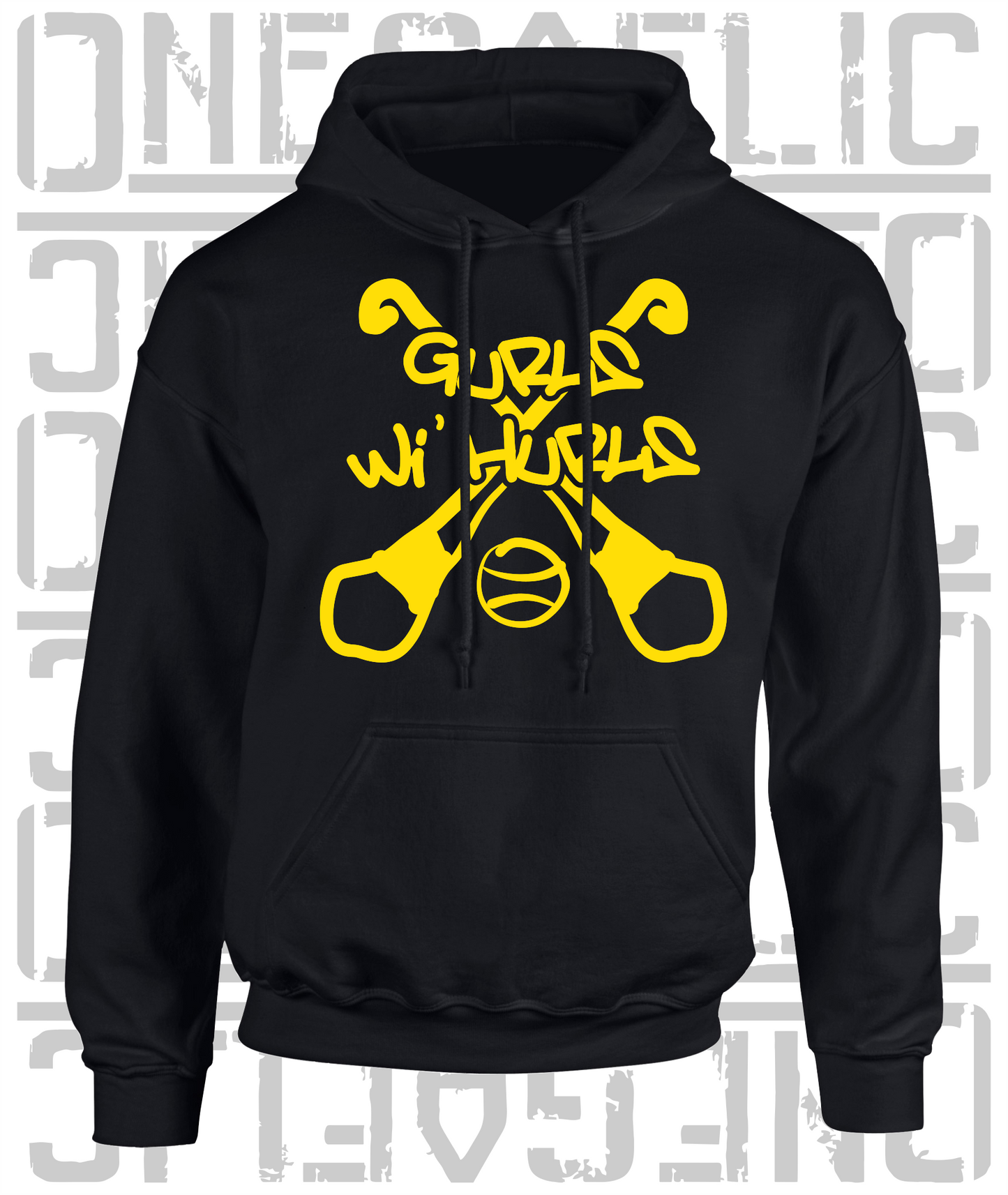 Gurls Wi' Hurls Hoodie, Camogie - Adult - All Counties Available