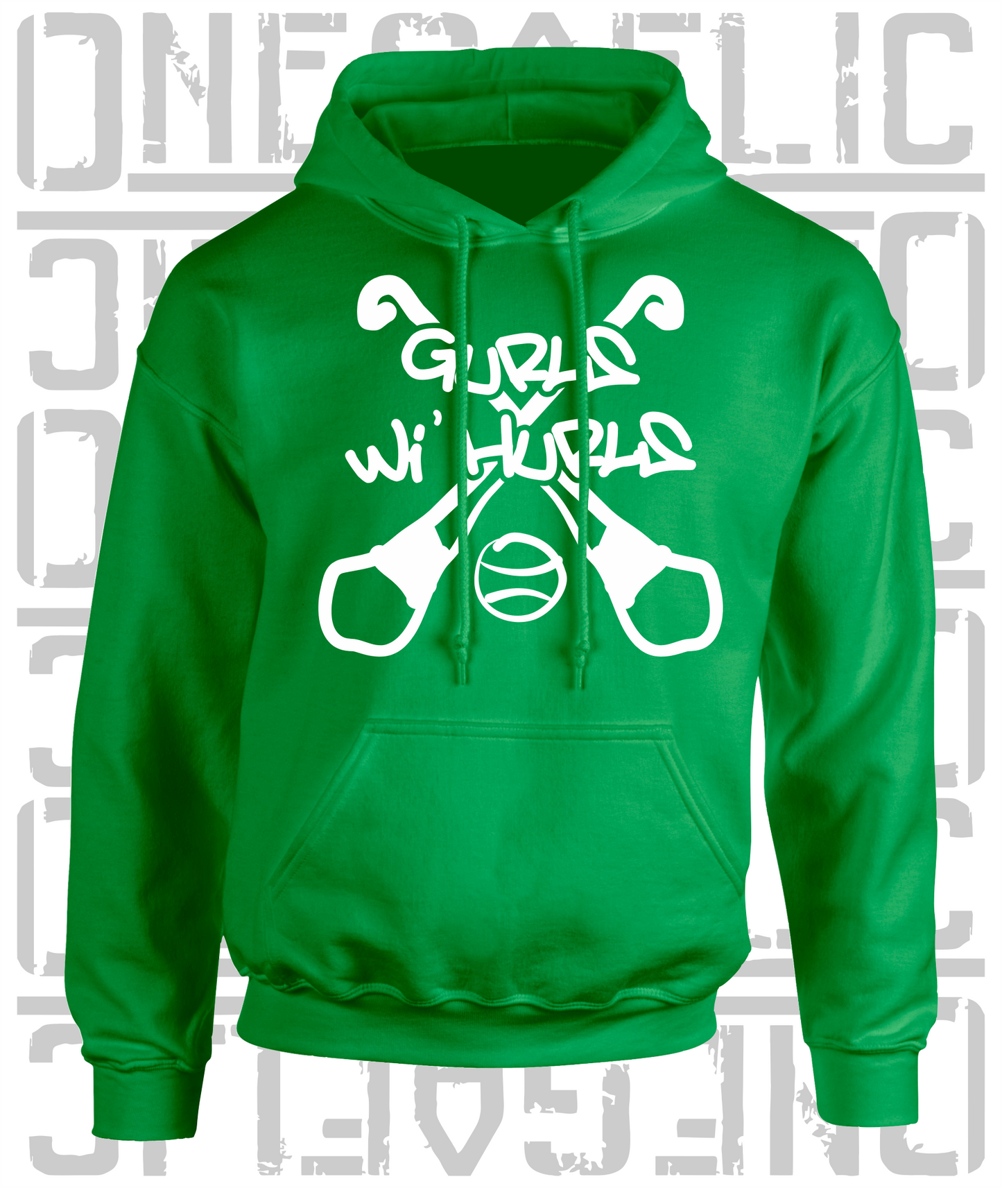 Gurls Wi' Hurls Hoodie, Camogie - Adult - All Counties Available