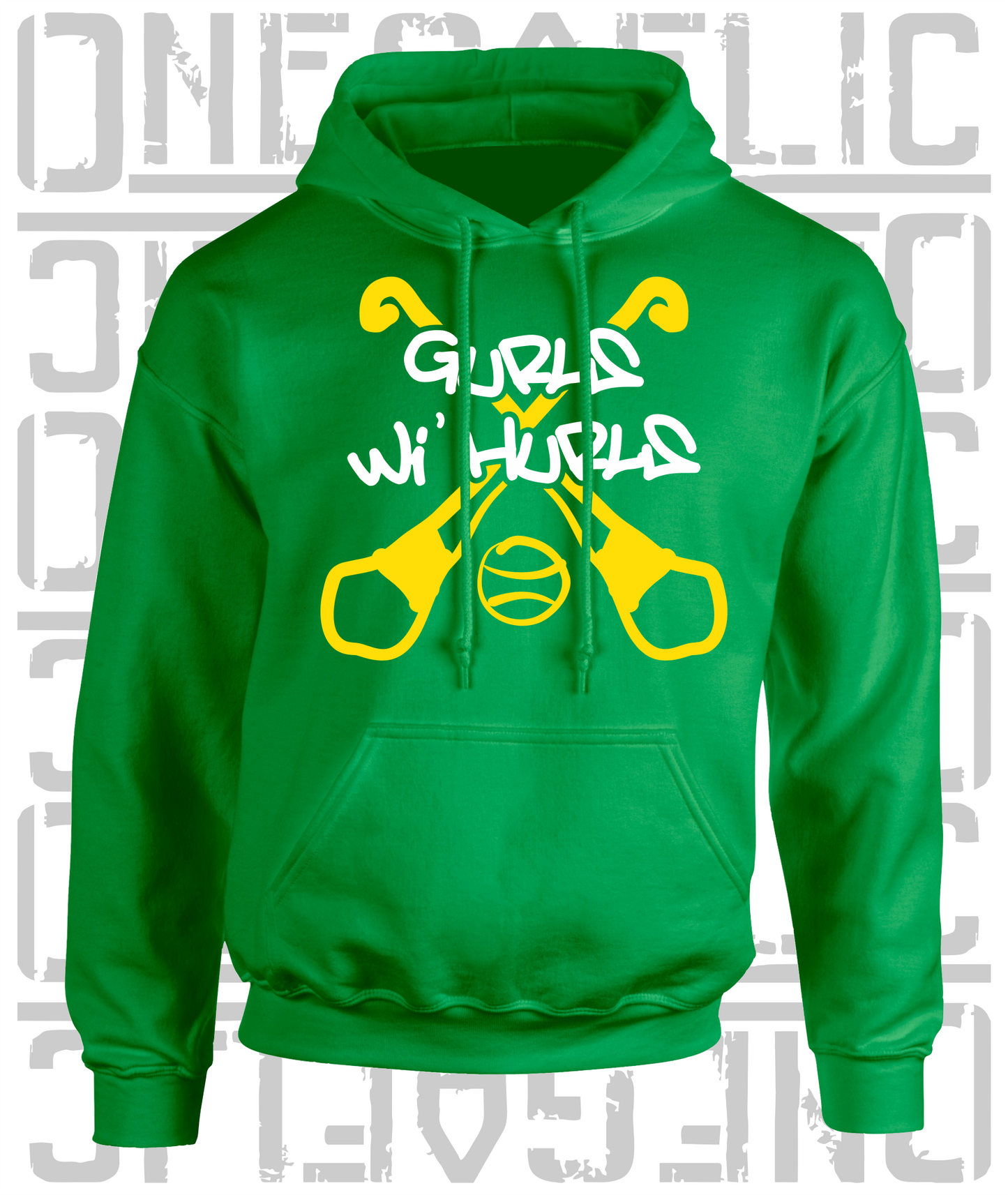 Gurls Wi' Hurls Hoodie, Camogie - Adult - All Counties Available