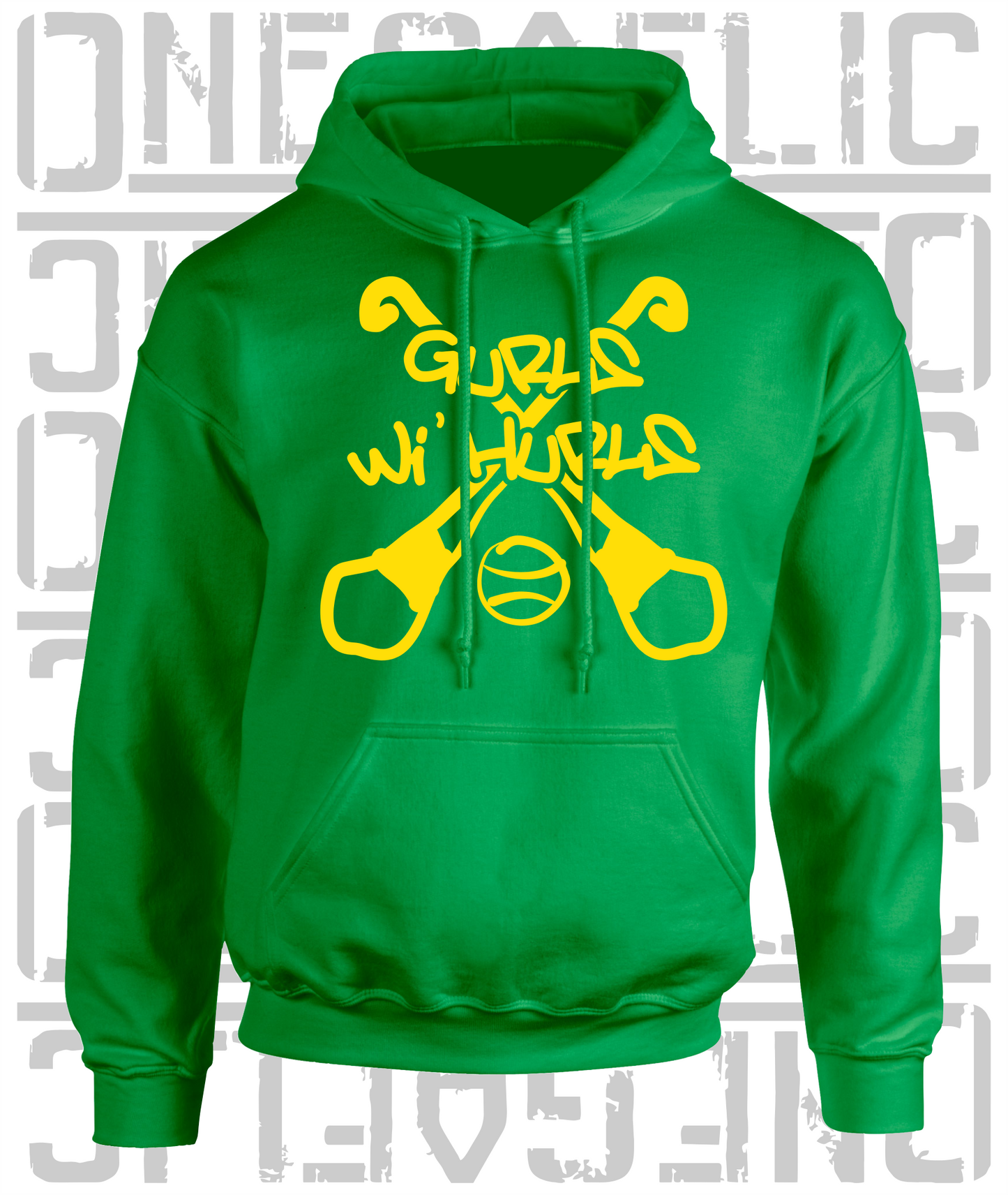 Gurls Wi' Hurls Hoodie, Camogie - Adult - All Counties Available