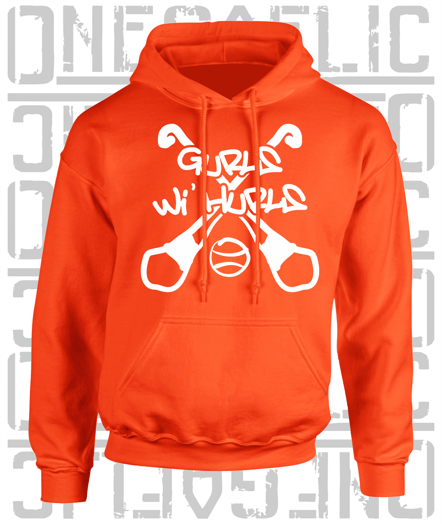 Gurls Wi' Hurls Hoodie, Camogie - Adult - All Counties Available