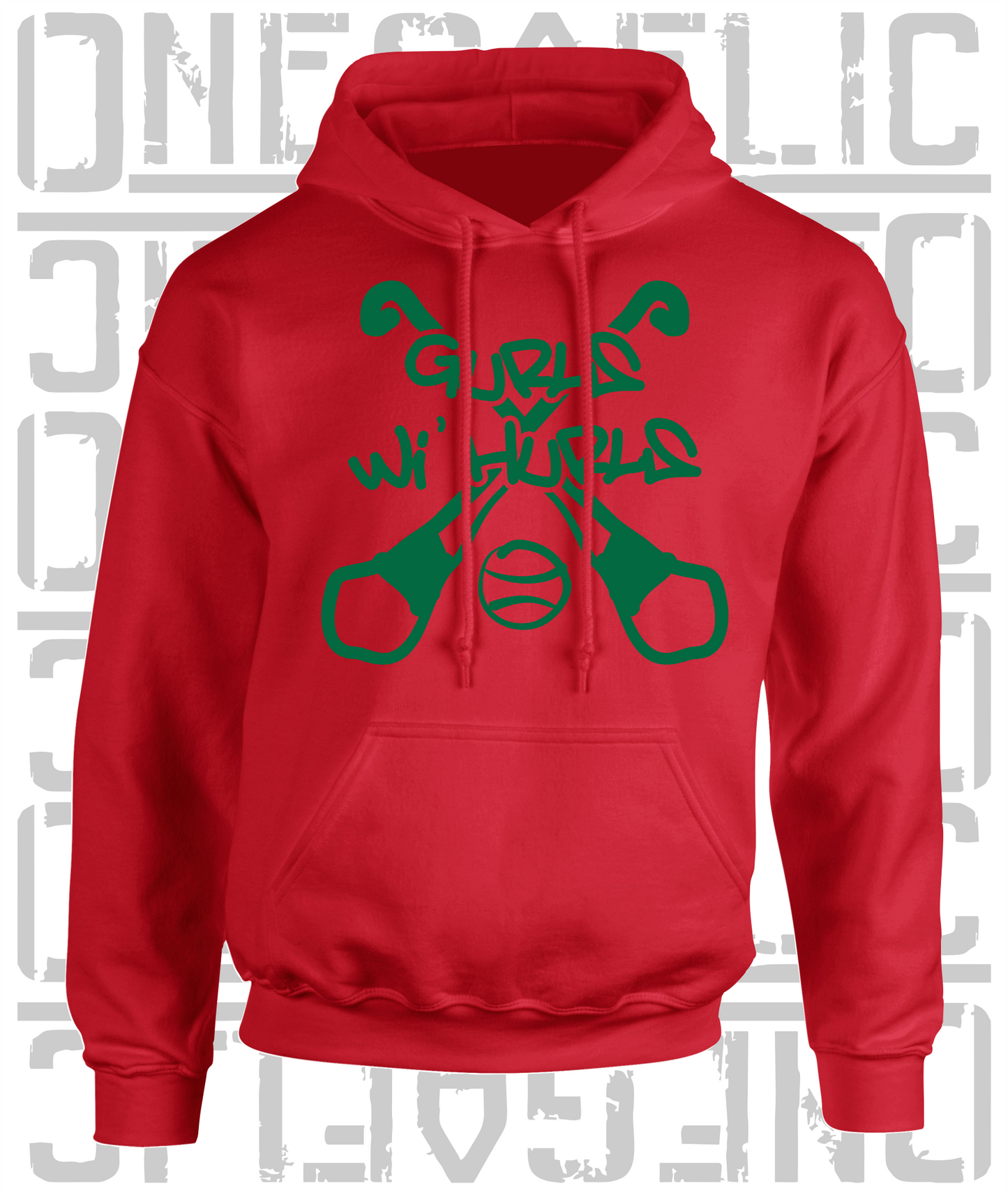 Gurls Wi' Hurls Hoodie, Camogie - Adult - All Counties Available
