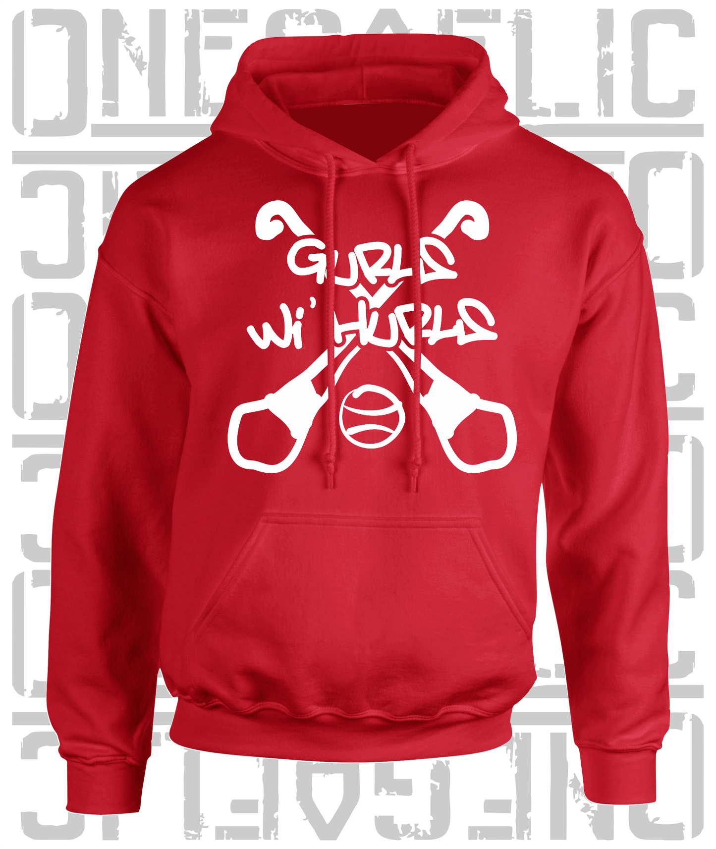 Gurls Wi' Hurls Hoodie, Camogie - Adult - All Counties Available