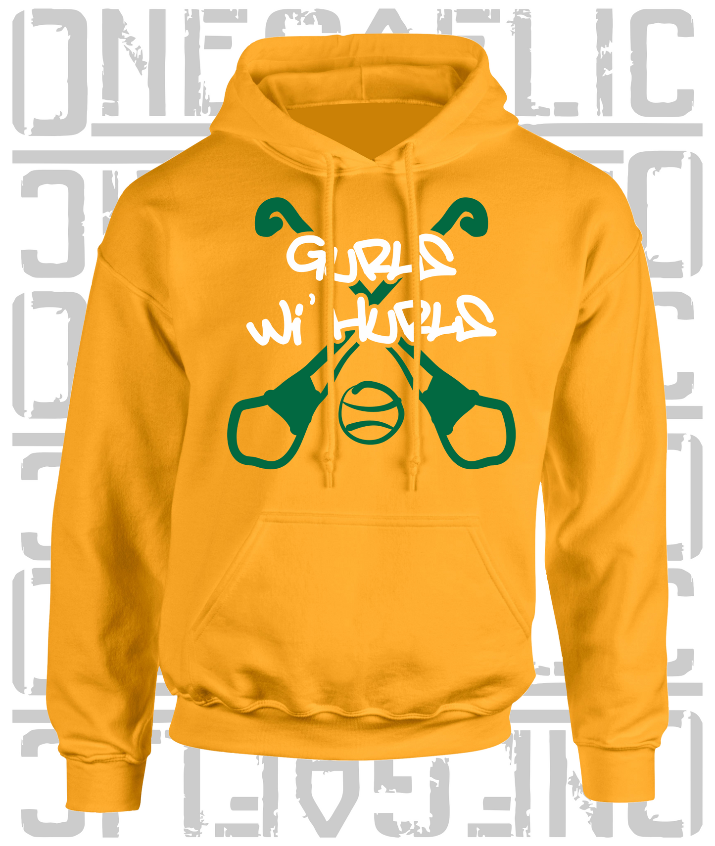Gurls Wi' Hurls Hoodie, Camogie - Adult - All Counties Available