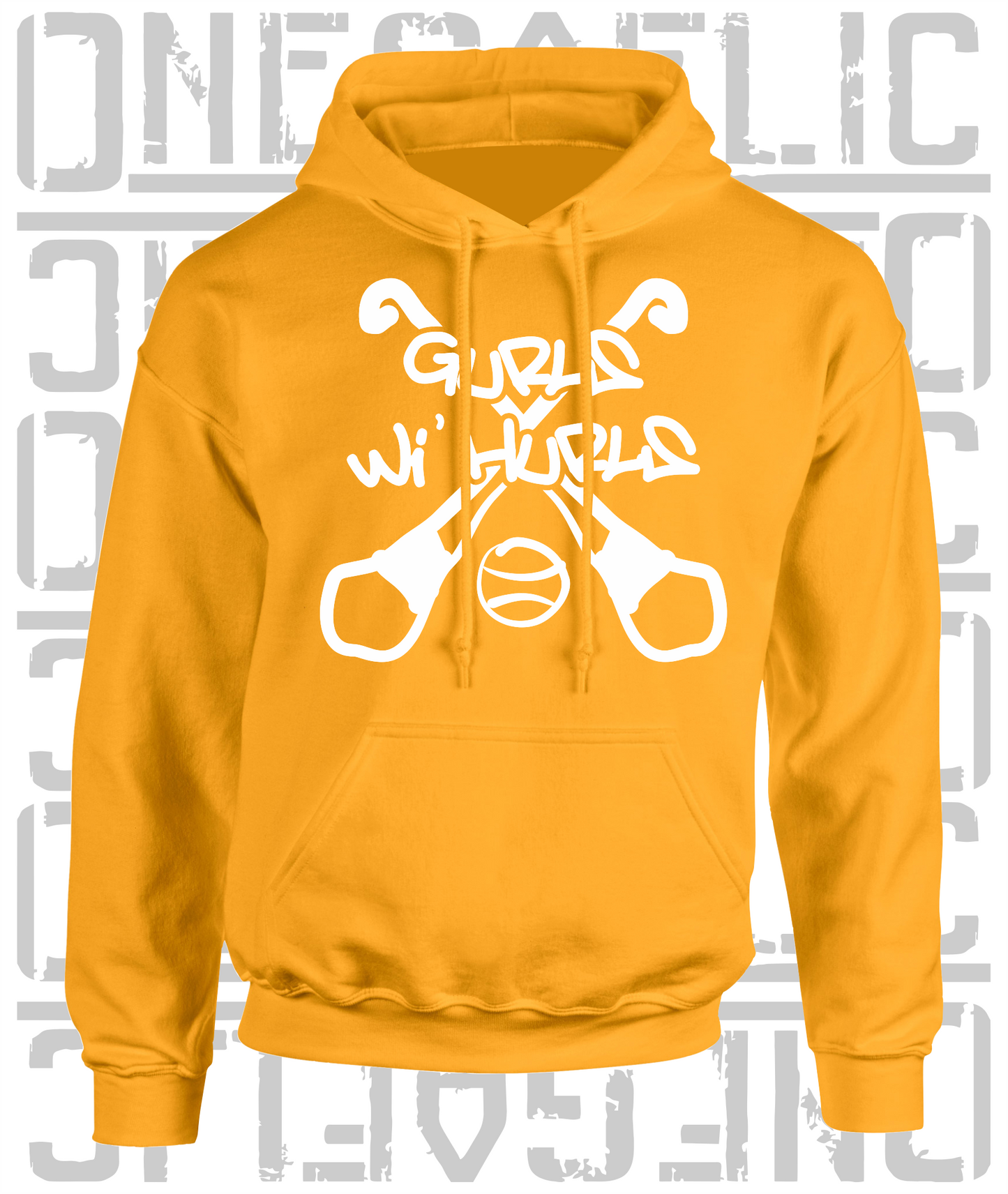 Gurls Wi' Hurls Hoodie, Camogie - Adult - All Counties Available