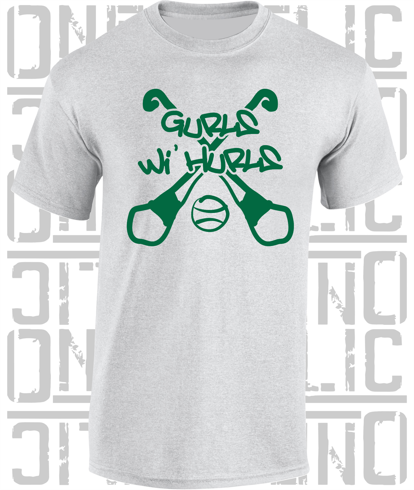 Gurls Wi' Hurls Camogie T-Shirt Adult - All Counties Available
