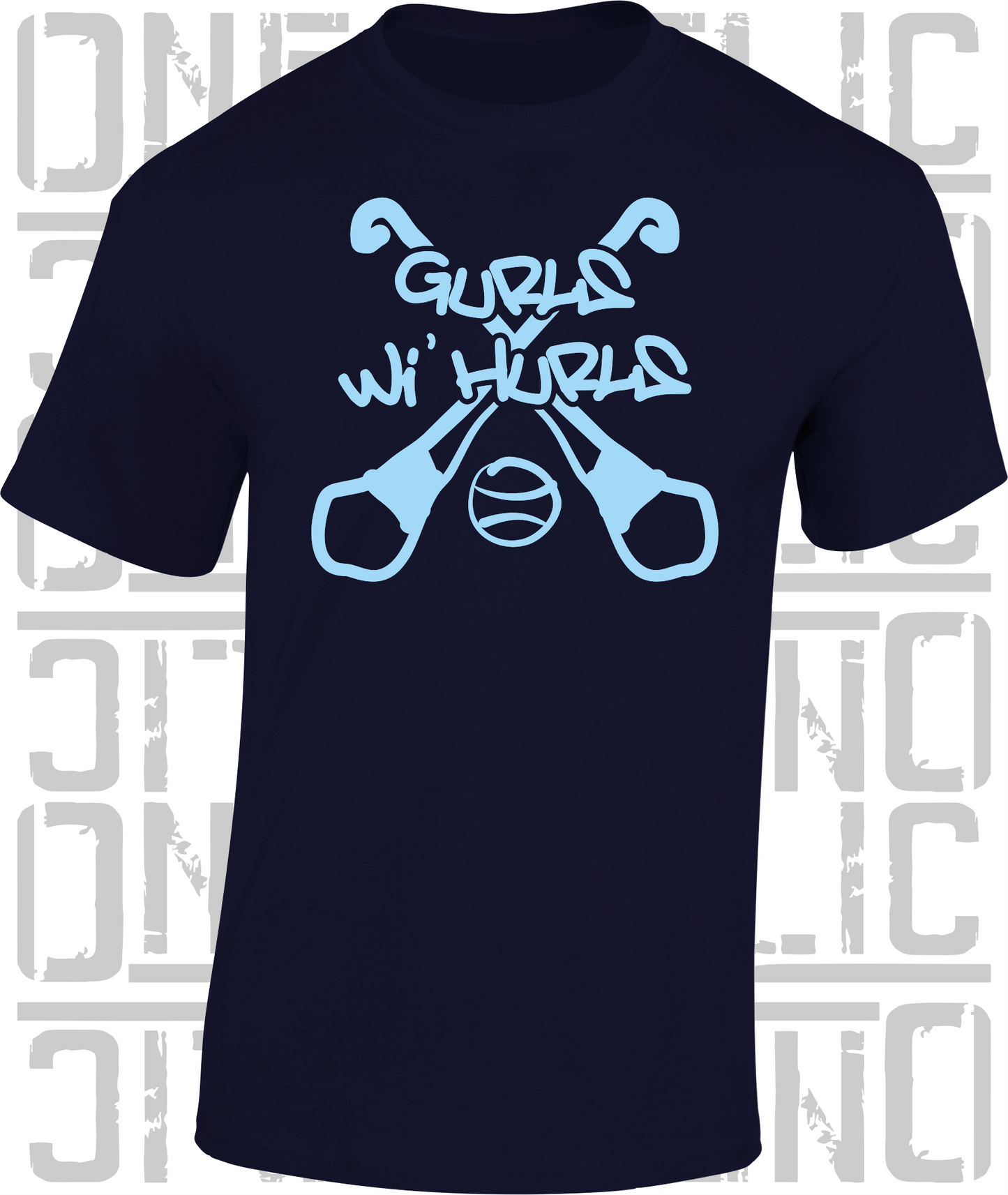 Gurls Wi' Hurls Camogie T-Shirt Adult - All Counties Available