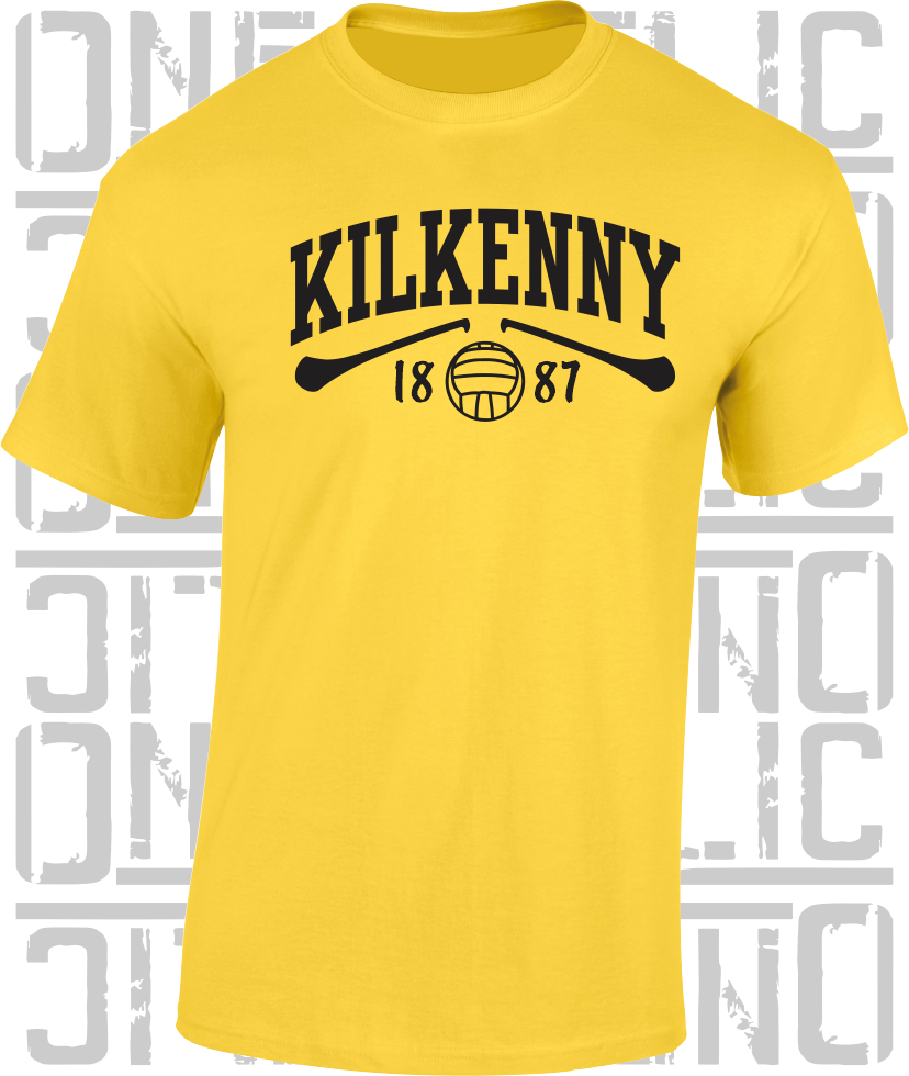 Kilkenny Gaelic Games T-Shirt - Adult - Hurling, Camogie, Football, Ladies Football