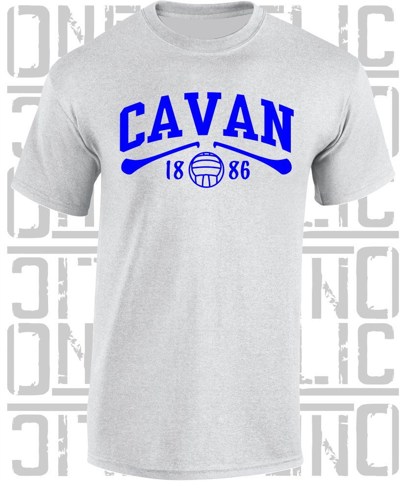 Cavan Gaelic Games T-Shirt - Adult - Hurling, Camogie, Football, Ladies Football