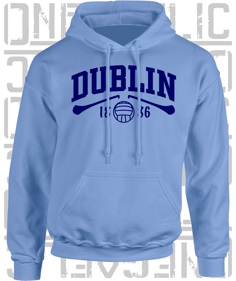 Dublin Gaelic Games Hoodie - Adult - Hurling, Camogie, Football, Ladies Football